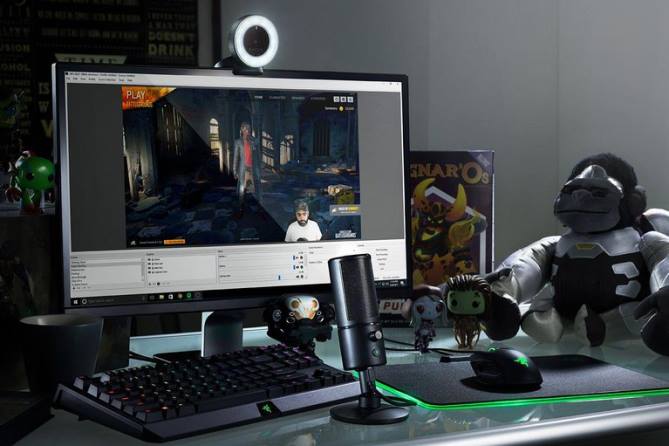 Schwarz Inhaltserstellung FB2L112 seiren Razer