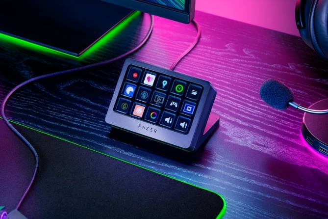 eine Farbe Inhaltserstellung FB2L116 Stream-Controller x Razer