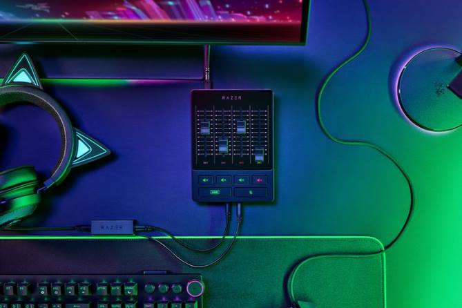 eine Farbe Inhaltserstellung FB2L117 Audiomischer Razer