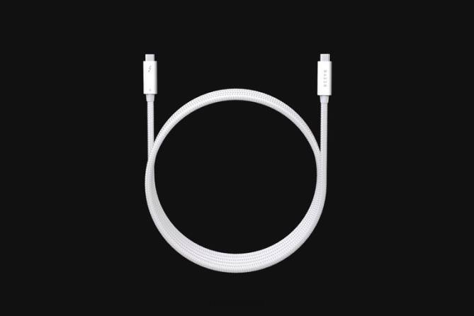 Weiß PC-Komponente FB2L24 Thunderbolt 4-Kabel Razer