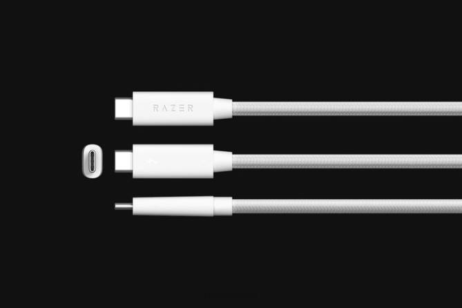 Weiß PC-Komponente FB2L24 Thunderbolt 4-Kabel Razer