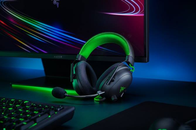 Schwarz Gaming-Audio FB2L86 Blackshark v2 Sonderedition Razer