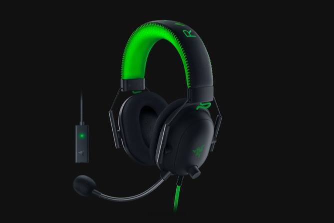 Schwarz Gaming-Audio FB2L86 Blackshark v2 Sonderedition Razer