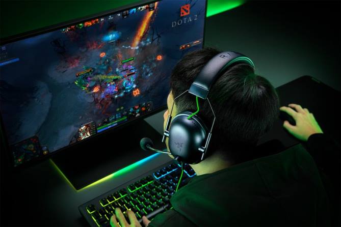 Schwarz Gaming-Audio FB2L89 Blackshark v2 USB Razer