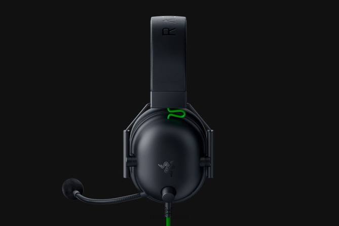 Schwarz Gaming-Audio FB2L89 Blackshark v2 USB Razer