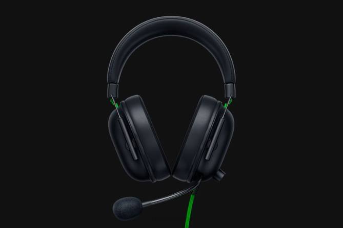 Schwarz Gaming-Audio FB2L89 Blackshark v2 USB Razer