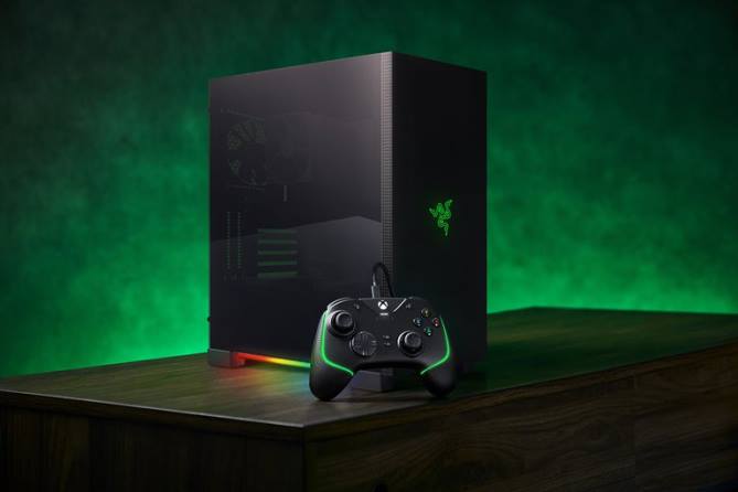 Schwarz Konsole FB2L160 Wolverine v2 Chroma Razer