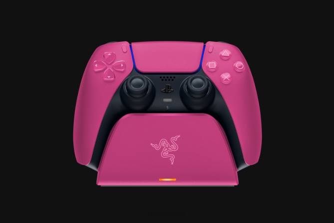 Rosa Konsole FB2L173 Schnellladestation für PS5 Razer