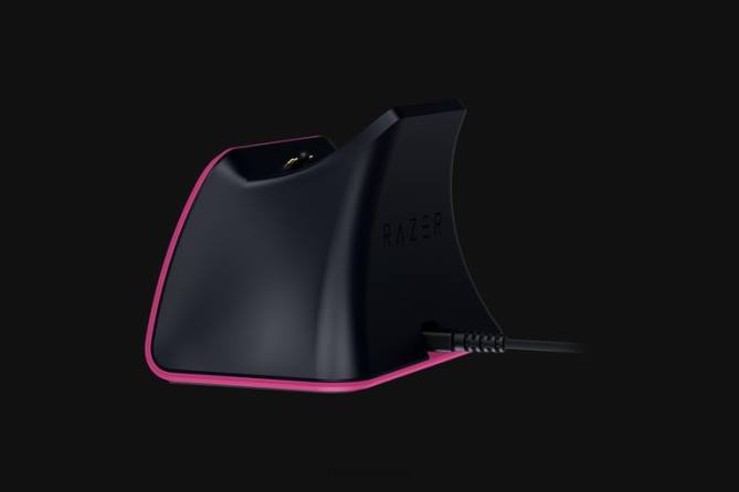 Rosa Konsole FB2L173 Schnellladestation für PS5 Razer