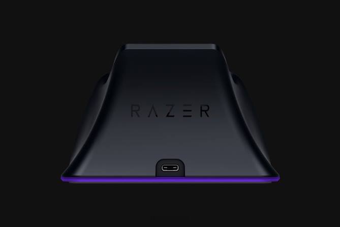lila Konsole FB2L172 Schnellladestation für PS5 Razer