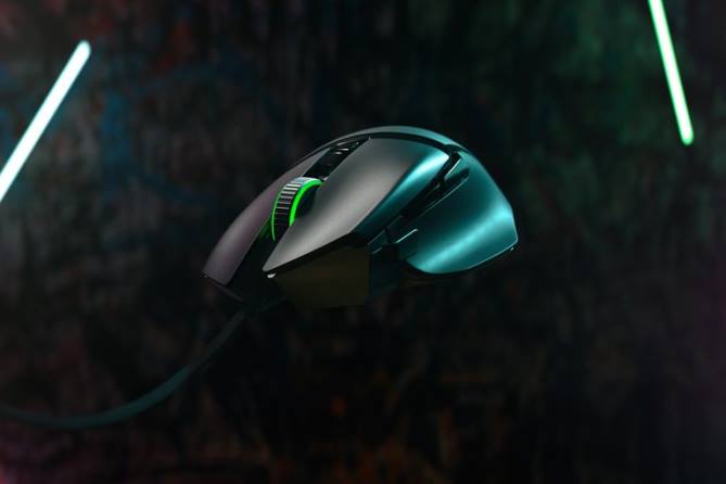 eine Farbe Mäuse FB2L34 Basilisk v2 Razer