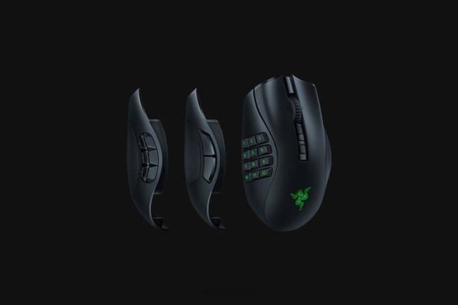 eine Farbe Mäuse FB2L45 Naga v2 pro Razer