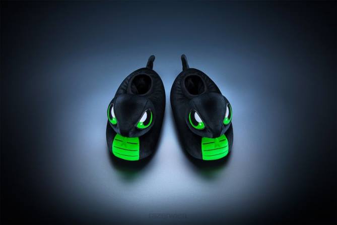 eine Farbe Gang FB2L205 Sneki Snek Hausschuhe Razer