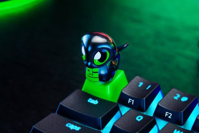 eine Farbe Gang FB2L206 Sneki Snek Tastenkappe Razer