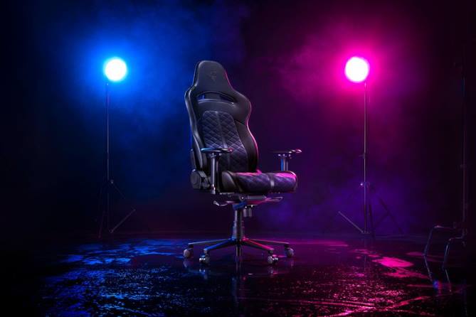 Schwarz Gaming-Stuhl FB2L132 Enki Razer