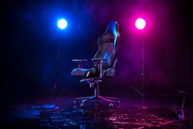 Schwarz Gaming-Stuhl FB2L132 Enki Razer