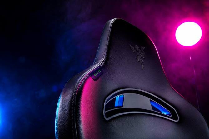 Schwarz Gaming-Stuhl FB2L132 Enki Razer