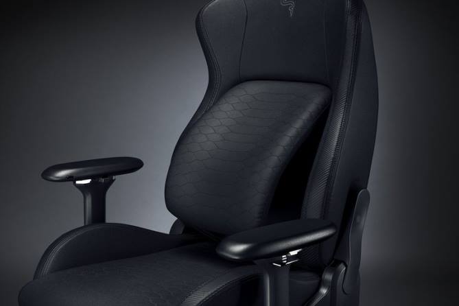 Schwarz Gaming-Stuhl FB2L135 iskur Razer