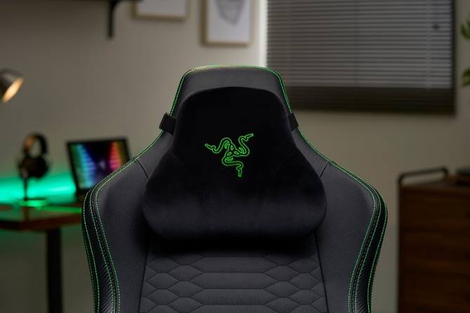 Schwarz Gaming-Stuhl FB2L145 Kopfpolster Razer