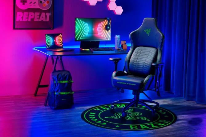 eine Farbe Gaming-Stuhl FB2L140 Team-Bodenmatte Razer