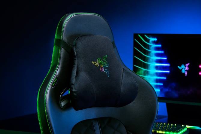 eine Farbe Gaming-Stuhl FB2L144 Kopfpolster Chroma Razer