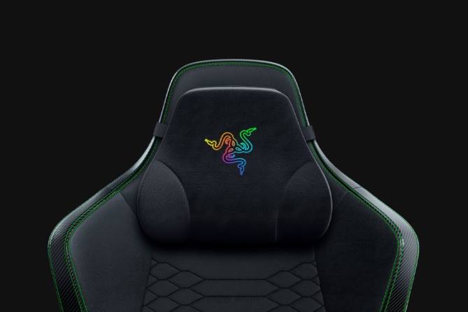 eine Farbe Gaming-Stuhl FB2L144 Kopfpolster Chroma Razer